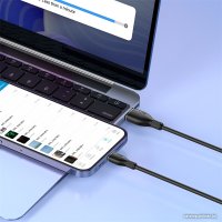 Кабель Baseus Pudding Series Fast Charging Cable 2.4A USB Type-A - Lightning (1.2 м, черный)