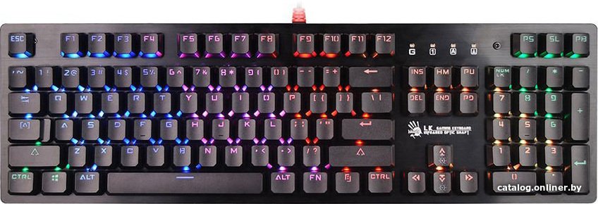 Клавиатура A4Tech Bloody B820R (LK Red)