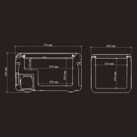 Компрессорный автохолодильник Meyvel AF-PRO41