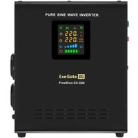 Источник бесперебойного питания ExeGate FineSine SX-500.LCD.AVR.2SH EX295995RUS