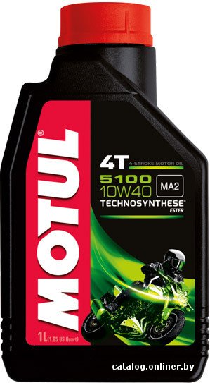 Моторное масло Motul 5100 4T 10W-40 1л