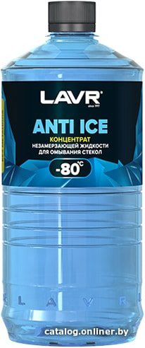 Стеклоомывающая жидкость Lavr Anti Ice -80°C 1л Ln1324