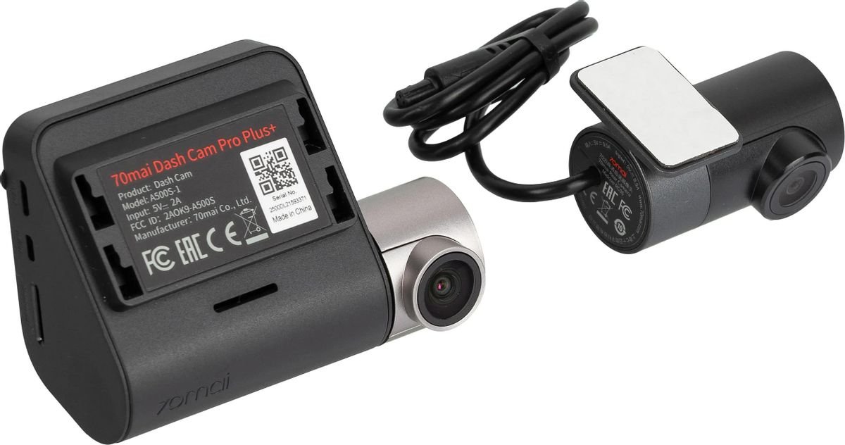 

Видеорегистратор-GPS информатор (2в1) 70mai Dash Cam Pro Plus A500S-1 (международная версия)