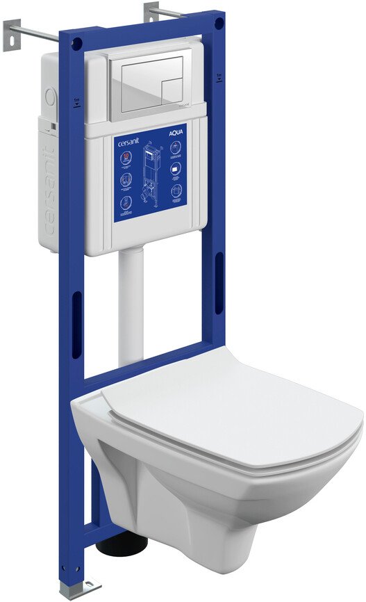 Унитаз подвесной Cersanit Carina XL DPL EO Slim 69297