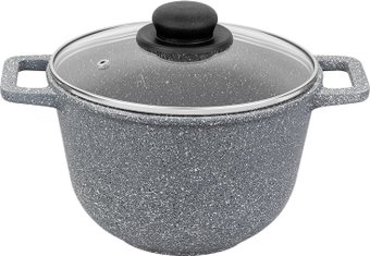 Казан Elan Gallery Гармония вкуса 120551 (серый мрамор)