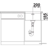 Кухонная мойка Blanco Solis 400-U 526117 (полированная)