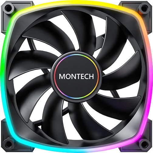 

Вентилятор для корпуса Montech AX140 PWM (черный)