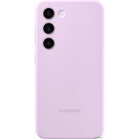 Чехол для телефона Samsung Silicone Case S23 (лиловый)