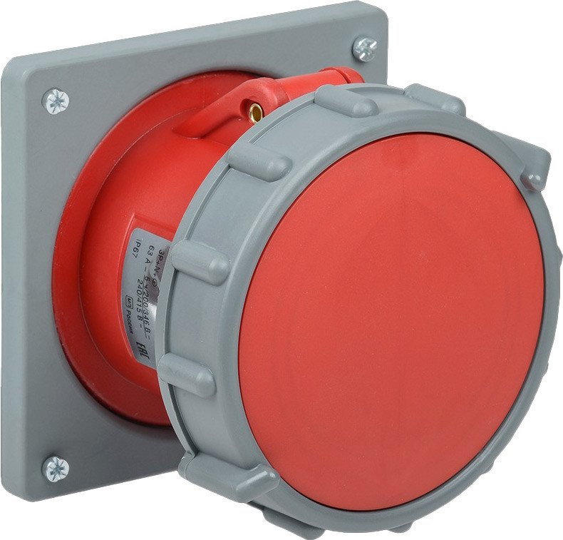 

Розетка промышленная IEK PSN70-063-5-2-67