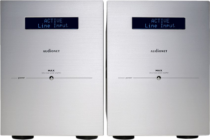 

Усилитель мощности Audionet MAX (серебристый, синяя индикация)