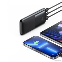 Внешний аккумулятор Baseus Bipow Pro Digital Display Fast Charge 20W Overseas Edition 10000mAh (белый)