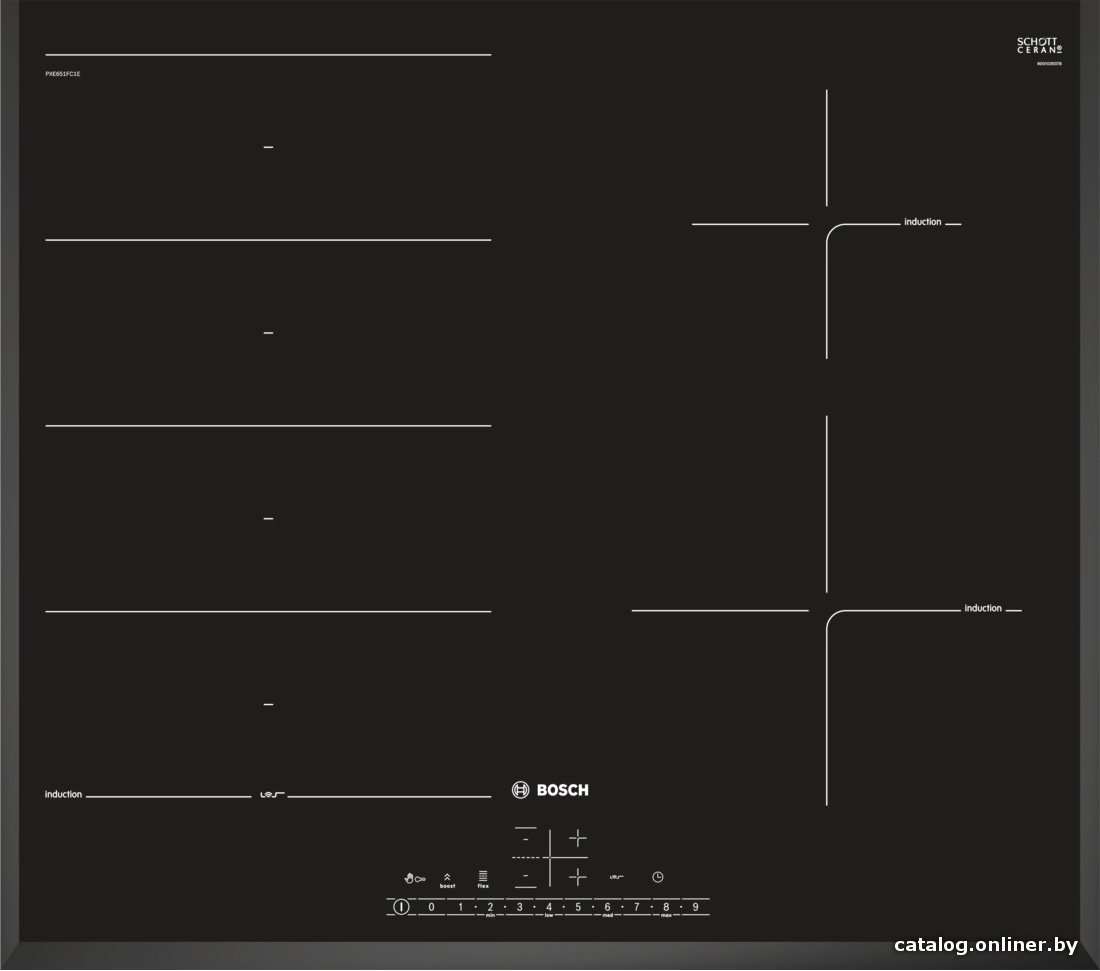 Варочная панель Bosch PXE651FC1E