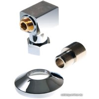 Соединитель Ростела Угловой неперекрывной 3/4"x1/2" г/ш 758SCH0504 (хром)