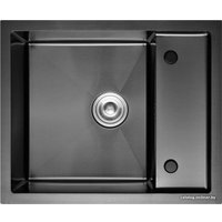Кухонная мойка Gerhans K36050B-X (черный)