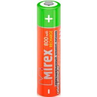 Аккумулятор Mirex AAA 800mAh 4 шт HR03-08-E4