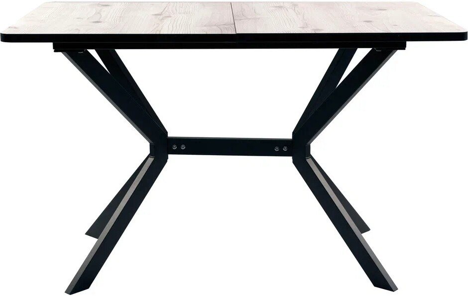 

Кухонный стол ВВР Миллер (бискайская сосна/черный №7, пластик 120-160/80)