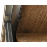 Шкаф-купе Рэйгрупп Bromo VVH 03 РГ-11.03 B 140 VVH 140x220.5 (дуб велингтон/черный)