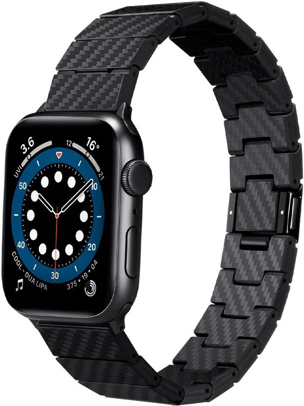 

Браслет Pitaka Carbon Fiber для Apple Watch (38/40/41/42/44/45/49 мм, modern)