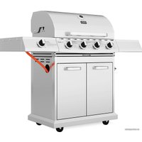 Газовый гриль для дачи Koler Relish v4 (серебристый)