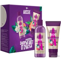 Подарочный набор Aussie Глубокое восстановление для женщин (шампунь 290мл + бальзам для волос 200мл)