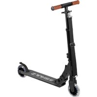 Двухколесный подростковый самокат Shulz 120 LED (черный)