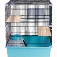 Клетка Дарэленд Craft 60 Шиншилла-2 43062бирюз-черн