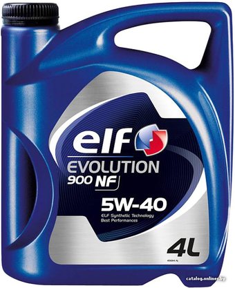 Моторное масло Elf Evolution 900 NF 5W-40 4л