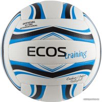 Волейбольный мяч Ecos Training 998196 (5 размер, белый/синий/черный)