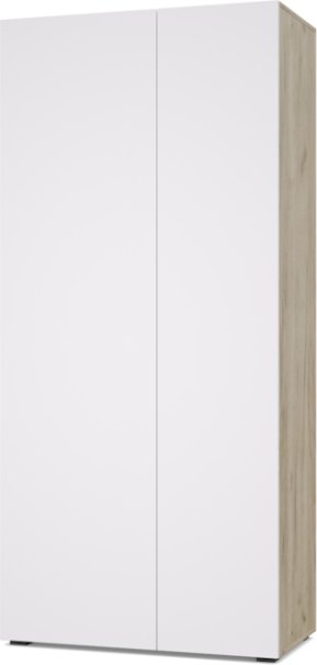 

Шкаф распашной Modern Челси Ч50 угловой (серый дуб/белый)