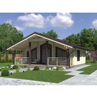 Дом Woods из бруса Звезда