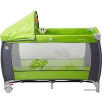 Манеж-кровать Coto baby Samba Lux (голубой)