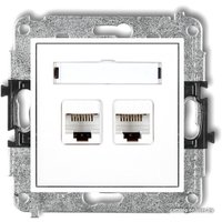 Розетка компьютерная Karlik MGK-6