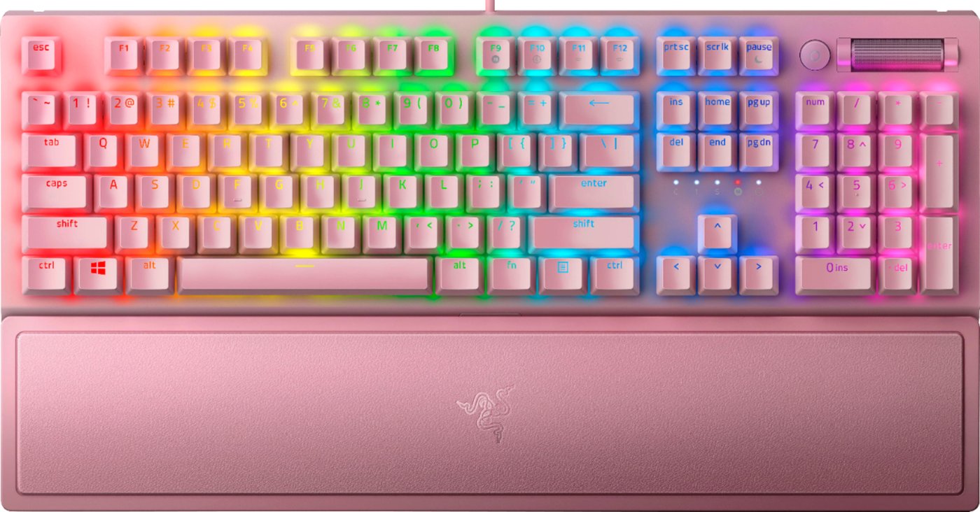 

Клавиатура Razer BlackWidow V3 Quartz Green Switch (нет кириллицы)