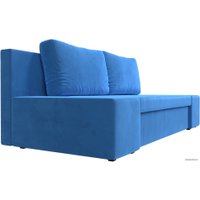 Диван Лига диванов Сан Марко 114010 (велюр, голубой)