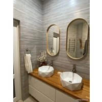 Зеркало EMZE Loft Oval 50x100 LOFT.50.100.DUB (дуб)