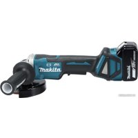 Угловая шлифмашина Makita DGA517RTJ (с 2-мя АКБ, кейс)