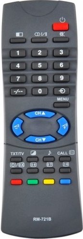 

Пульт ДУ Huayu RM-721B для Toshiba universal
