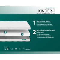 Матрас Фабрика сна Киндер-1 130x190