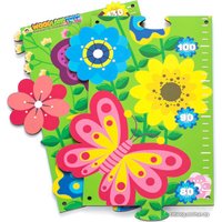 Мозаика/пазл WoodLand Toys Ростомер Цветочная полянка 127101