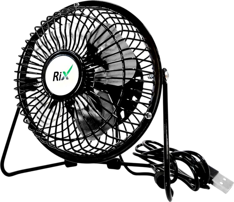 

Вентилятор Rix RDF-1501USB (черный)