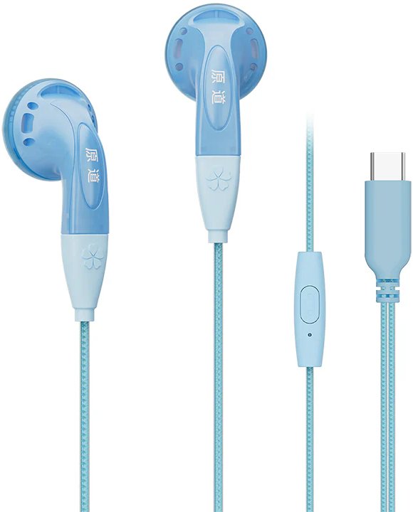 

Наушники NICEHCK YDSmall USB Type-C (с микрофоном, голубой)