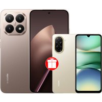 Телефон Xiaomi 15T 12GB/256GB международная версия (розовое золото) + Xiaomi Redmi A5 4GB/128GB (песочное золото) по акции