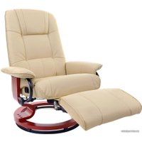 Массажное кресло Calviano 2160 (экокожа, бежевый)