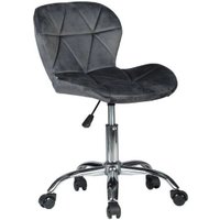 Офисное кресло King Style Uno Velvet Chrome (серый)