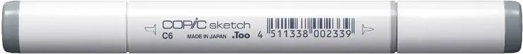 

Маркер художественный Copic Sketch C-6 2107583 (холодный серый №6)