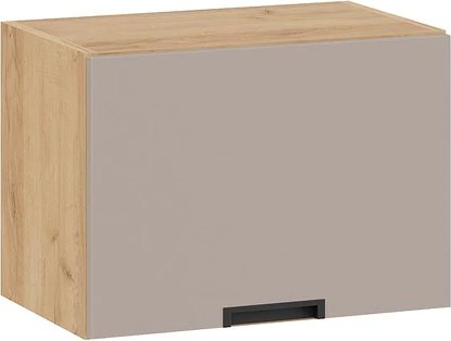 

Шкаф навесной Трия Гренада 1В5Г (дуб крафт золотой/холст латте)