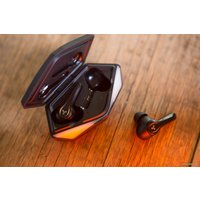 Наушники AccesStyle Wild TWS (черный/оранжевый)