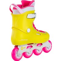 Роликовые коньки Powerslide Zoom Neon Yellow 80 908443 (р. 37-38, желтый)