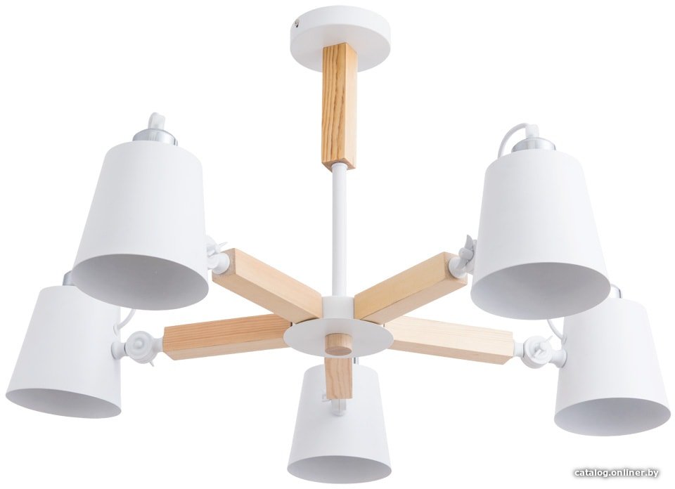 Люстра средней высоты Arte Lamp Oscar A7141PL-5WH