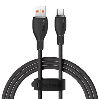 Baseus Pudding Series USB Type-A - USB Type-C (1.2 м, черный)